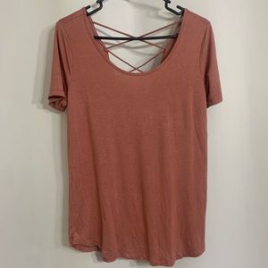 Blush color shirt